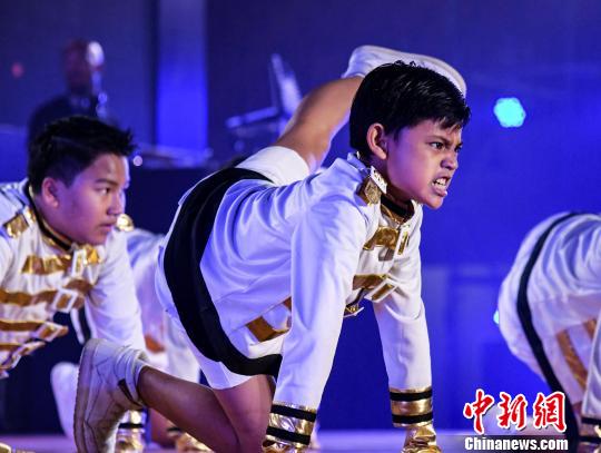 2018UDO亚洲街舞锦标赛比赛现场。　卢旭涛 摄